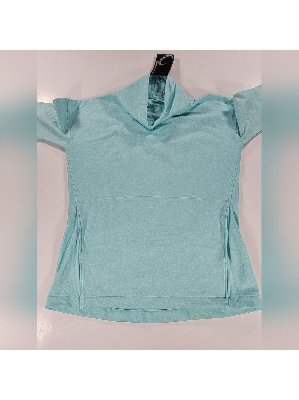 Zero Restriction Mari Mock Neck Pullover Womens XS Westchester Golf Turks Blue - Picture 4 of 11